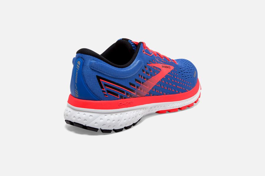 Brooks Ghost 13 Road Running Shoes - Womens - Blue/Orange - FH2069538